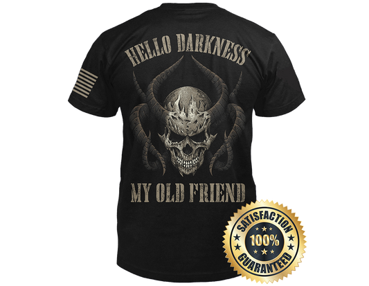 New Release-Hello Darkness My Old Friend, Comfortable, and Premium Quality