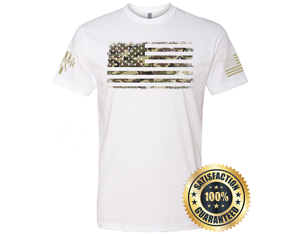 Flag Of Freedom T-Shirt- Soft Comfortable-Form Fitting