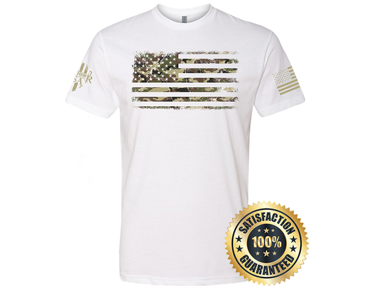 Flag Of Freedom T-Shirt- Soft Comfortable-Form Fitting