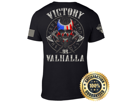 (New Release) Victory Or Valhalla, Comfortable, and Premium Quality