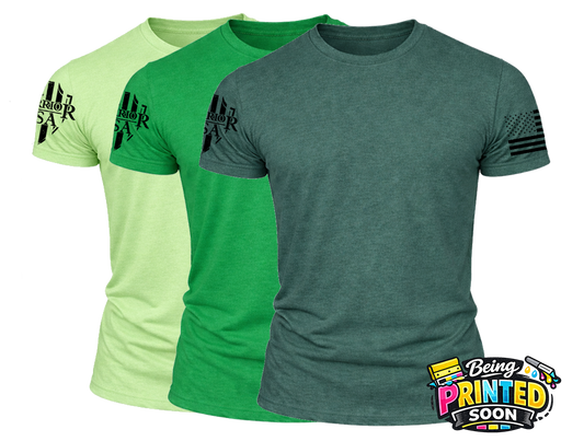 (New Release) 3 Basic-T's (Unisex) Green Mix, Comfortable, and Premium Quality (Pre Order)