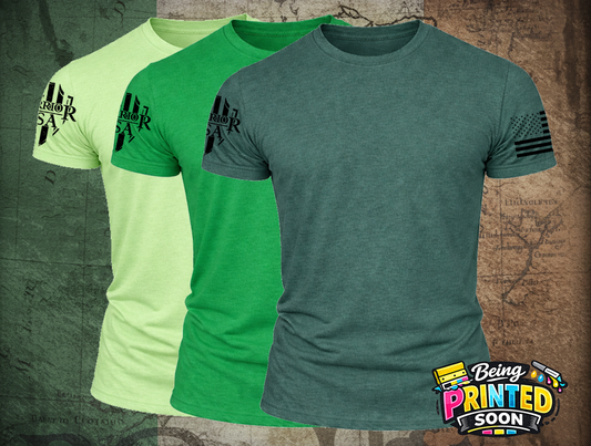 (New Release) 3 Basic-T's (Unisex) Green Mix, Comfortable, and Premium Quality (Pre Order)