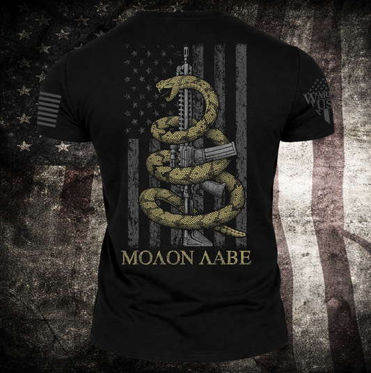 Molon Labe T-shirt - Patriotic & Bold