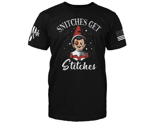 (New Release) Snitches Get Stitches Christmas T-Shirt - (Pre Sale) Read Description.
