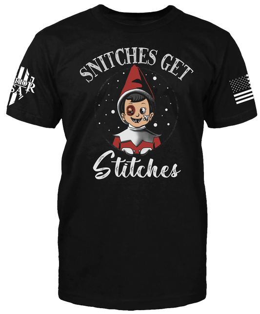 (New Release) Snitches Get Stitches Christmas T-Shirt - (Pre Sale) Read Description.