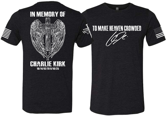 (New Release) To Make Heaven Crowded-Charlie Shirt Memorial Shirt, Comfortable, and Premium Quality