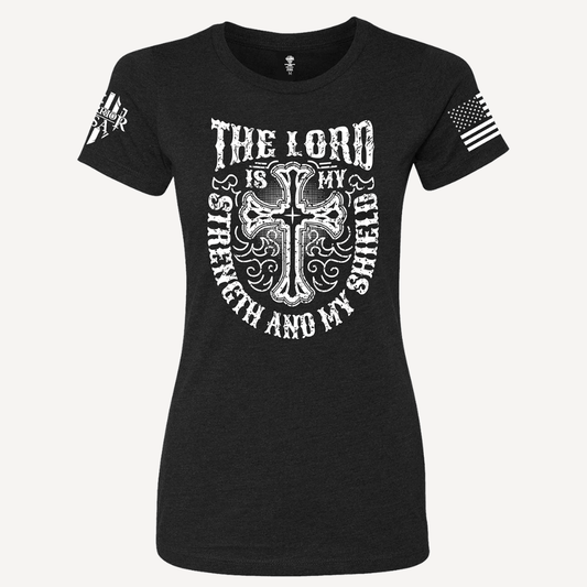 (New Release) (Women's Fit) The Lord Is My Strength, Comfortable, and Premium Quality