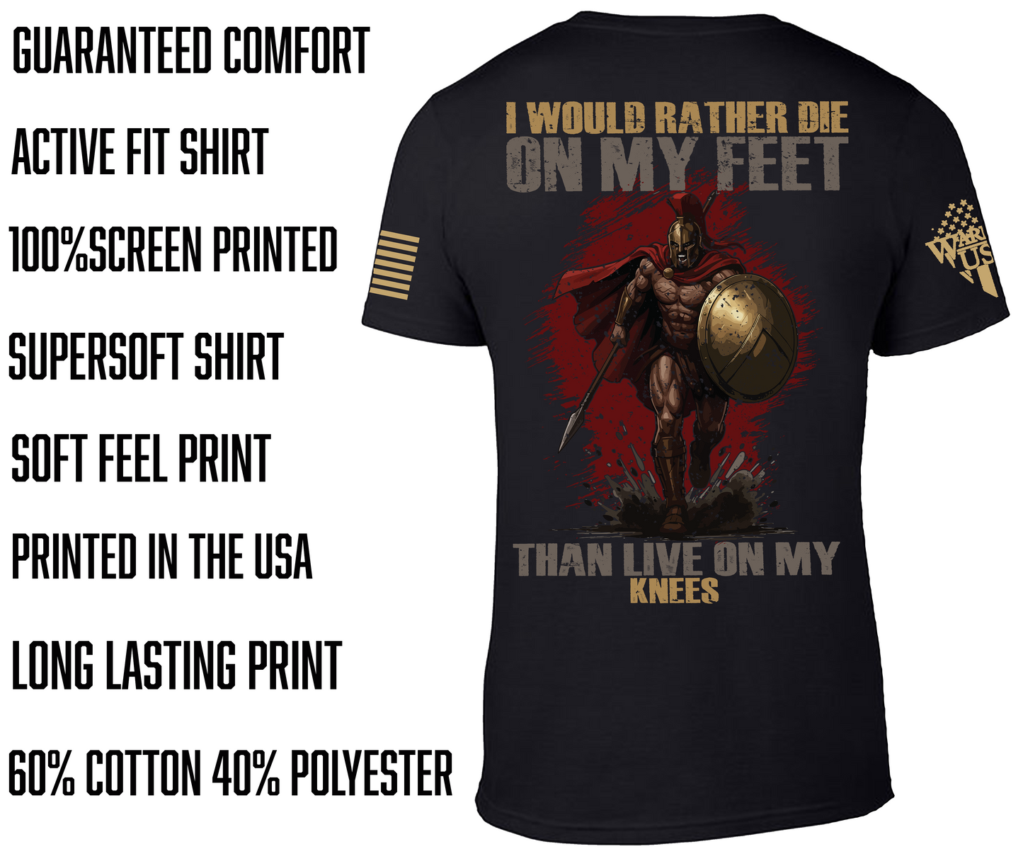 Die On Your Feet, Comfortable, and Premium Quality
