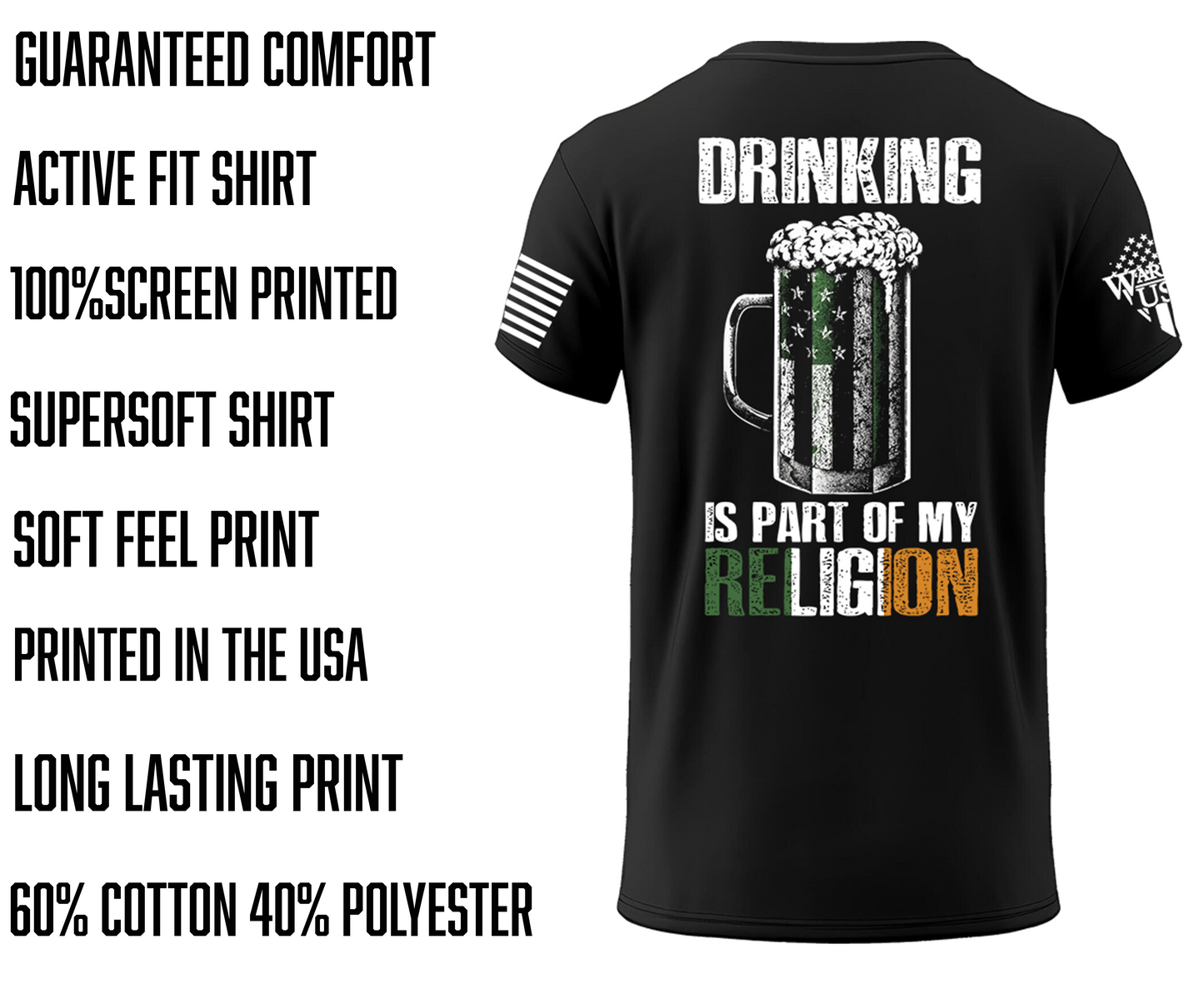 (Pre Sale) New Release Drinking Is Part Of My Religion, Comfortable, and Premium Quality