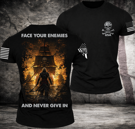 (New Release) Face Your Enemies, Comfortable, and Premium Quality (Pre Order)
