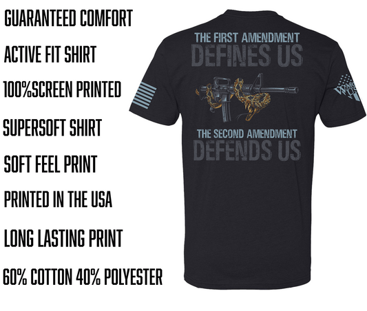 Defends Us Shirt – Bold, Comfortable, and American Made