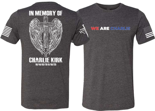 We Are Charlie Design 2 Memorial Shirt, Comfortable, and Premium Quality
