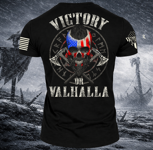 (New Release) Victory Or Valhalla, Comfortable, and Premium Quality
