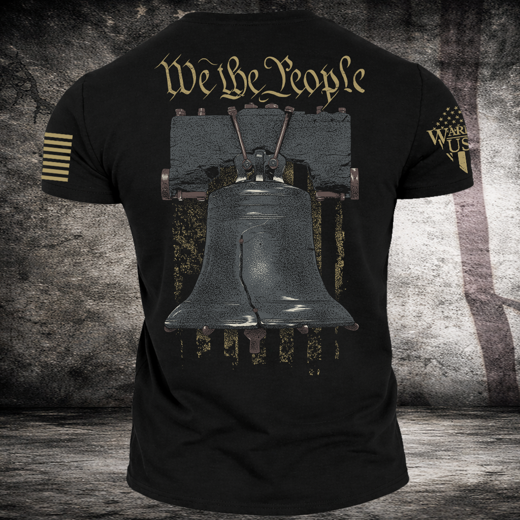 (Re-Print) We The People Liberty Bell, Comfortable, and Premium Quality Please Read Description