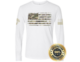 Flag Of Freedom Long Sleeve Shirt-Form Fitting