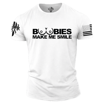 Boobies Make Me Smile, Comfortable, and Premium Quality