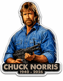 5" x 5" Chuck Norris Sticker