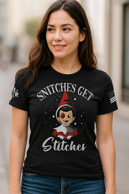 (New Release) Snitches Get Stitches Christmas T-Shirt - (Pre Sale) Read Description.