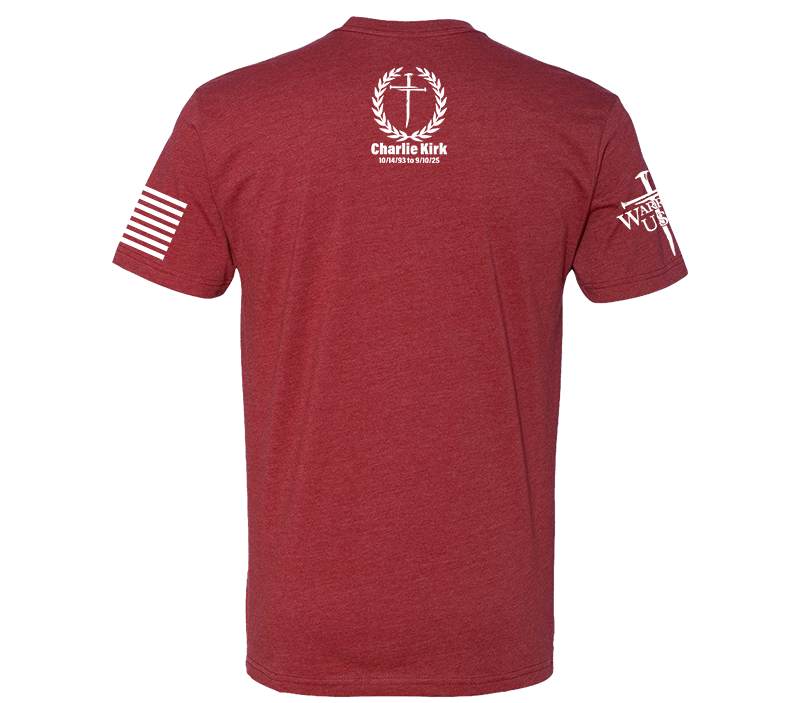 (New Release) (RED) Charlie Shirt Memorial Shirt Freedom Cross Shirt, Comfortable, and Premium Quality