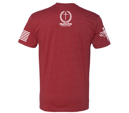 (New Release) (RED) Charlie Shirt Memorial Shirt Freedom Cross Shirt, Comfortable, and Premium Quality