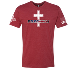 (New Release) (RED) Charlie Shirt Memorial Shirt Freedom Cross Shirt, Comfortable, and Premium Quality