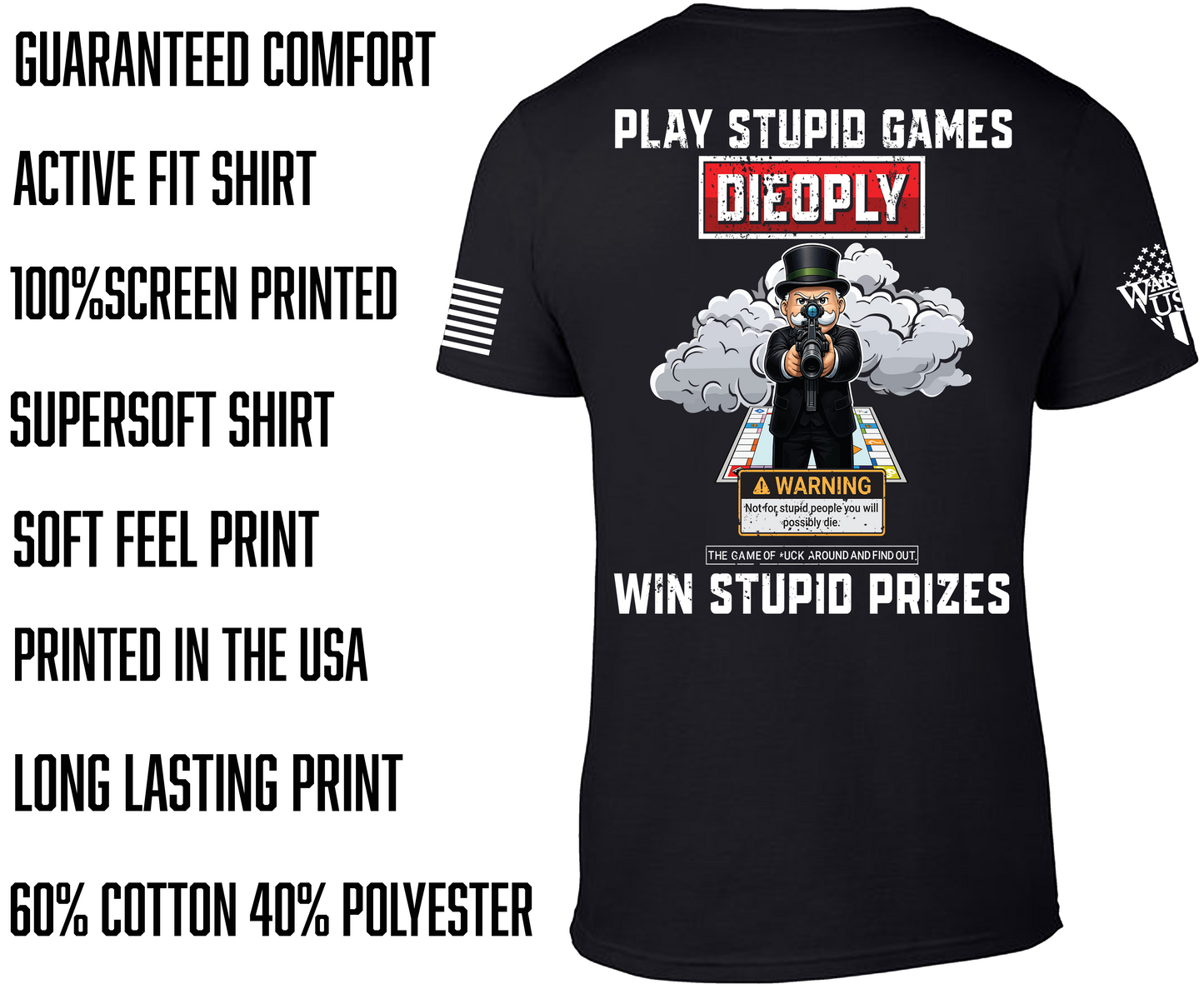 (New Release) Play Stupid Games, Comfortable, and Premium Quality (Pre Sale)