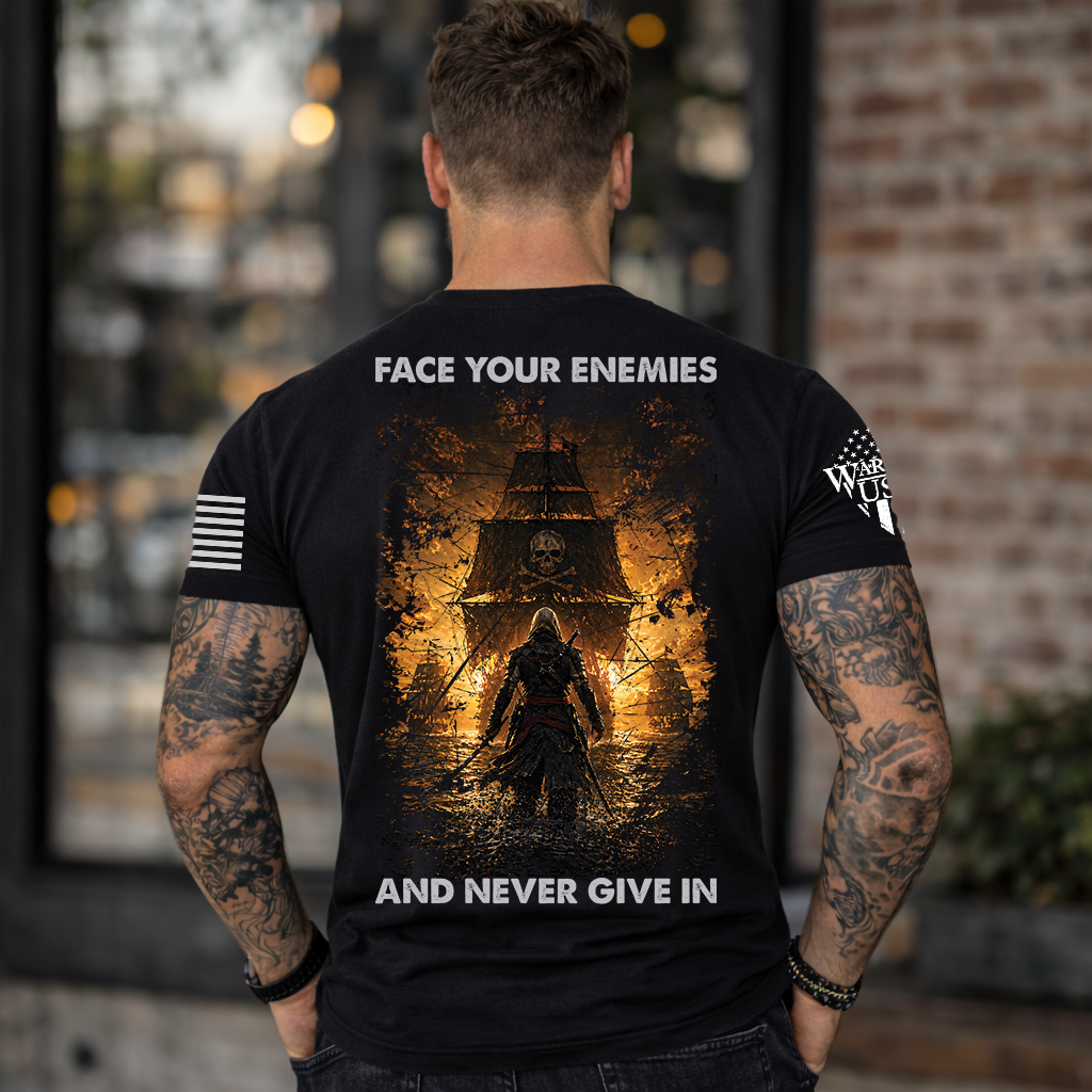 (New Release) Face Your Enemies, Comfortable, and Premium Quality (Pre Order)