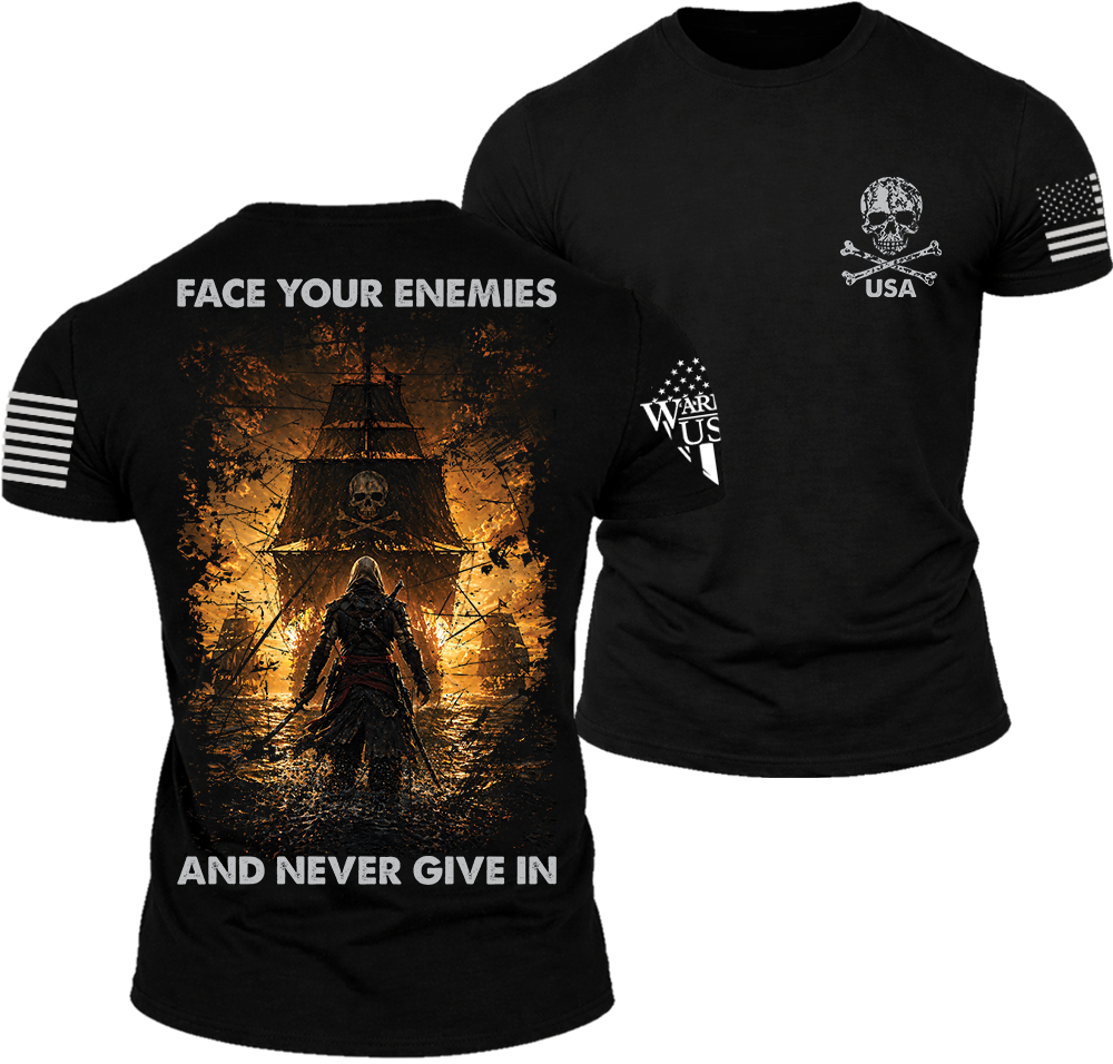 (New Release) Face Your Enemies, Comfortable, and Premium Quality (Pre Order)
