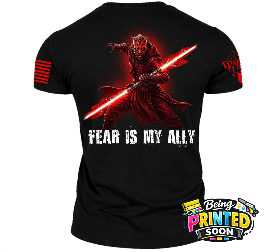 (New Release) Fear Is My Ally, Comfortable, and Premium Quality (Pre Order)
