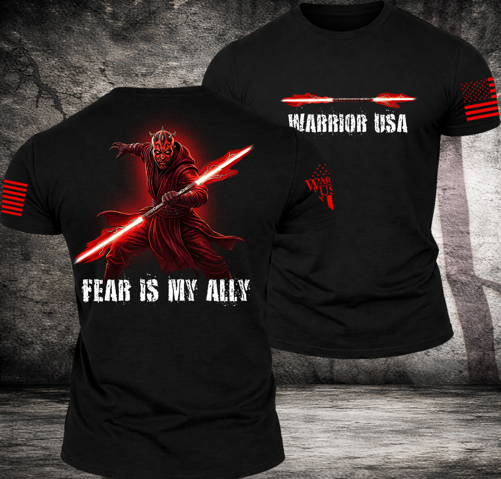 (New Release) Fear Is My Ally, Comfortable, and Premium Quality (Pre Order)