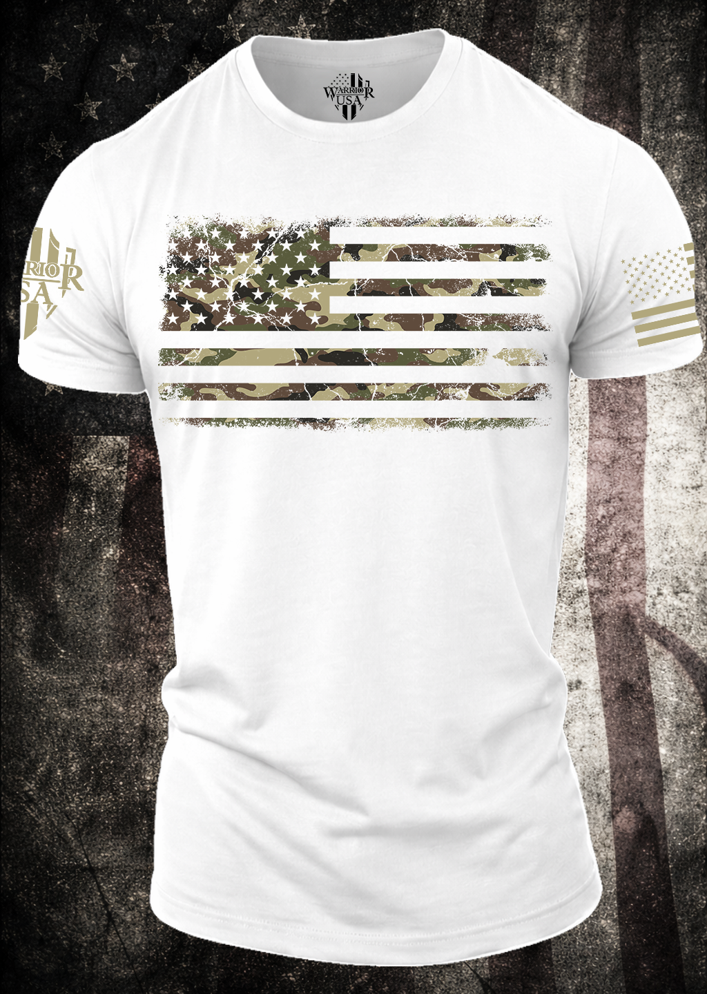 Flag Of Freedom T-Shirt- Soft Comfortable-Form Fitting