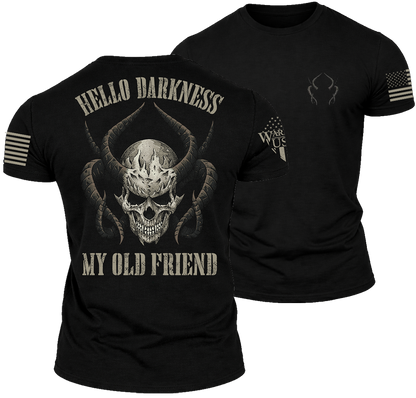 New Release-Hello Darkness My Old Friend, Comfortable, and Premium Quality