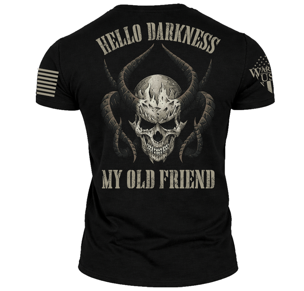 New Release-Hello Darkness My Old Friend, Comfortable, and Premium Quality
