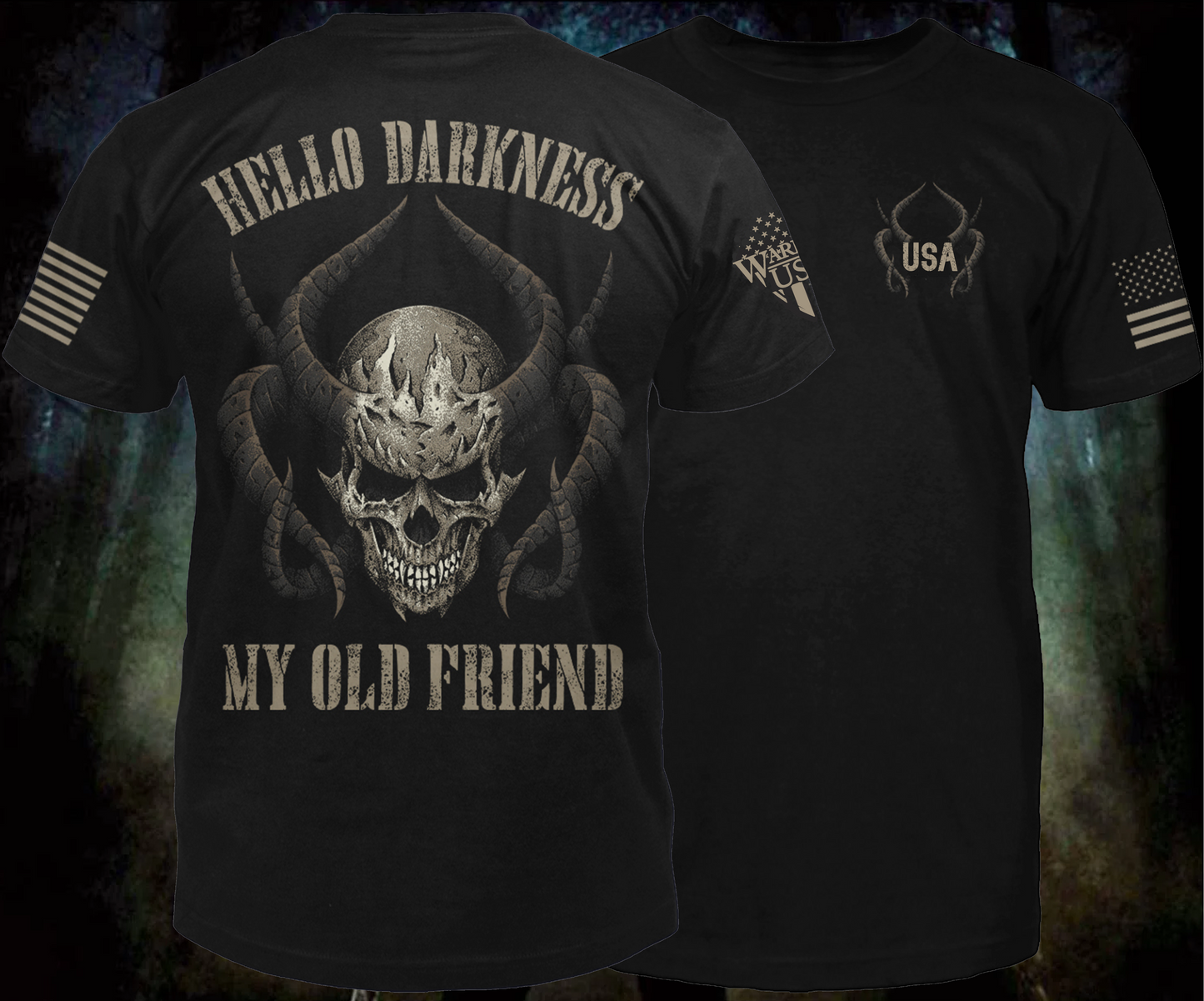 New Release-Hello Darkness My Old Friend, Comfortable, and Premium Quality