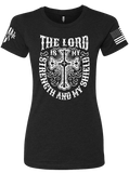 (New Release) (Women's Fit) The Lord Is My Strength, Comfortable, and Premium Quality