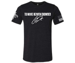 (New Release) To Make Heaven Crowded-Charlie Shirt Memorial Shirt, Comfortable, and Premium Quality