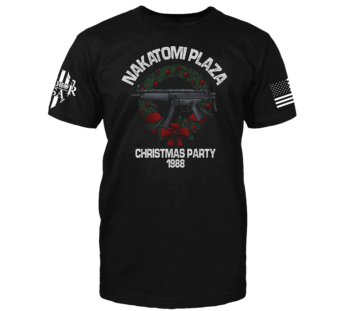 (New Release) Nakatomi Plaza Christmas T-Shirt -Die Hard Edition (Pre Sale) Read Description.