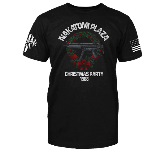 (New Release) Nakatomi Plaza Christmas T-Shirt -Die Hard Edition (Pre Sale) Read Description.