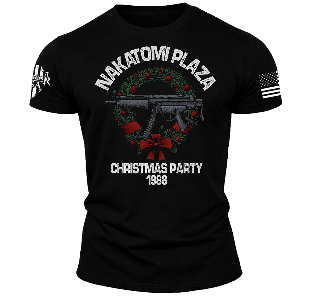 (New Release) Nakatomi Plaza Christmas T-Shirt -Die Hard Edition (Pre Sale) Read Description.