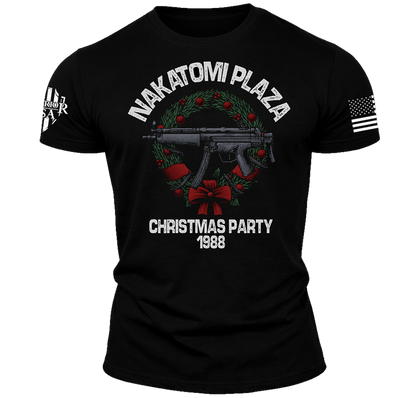 (New Release) Nakatomi Plaza Christmas T-Shirt -Die Hard Edition (Pre Sale) Read Description.