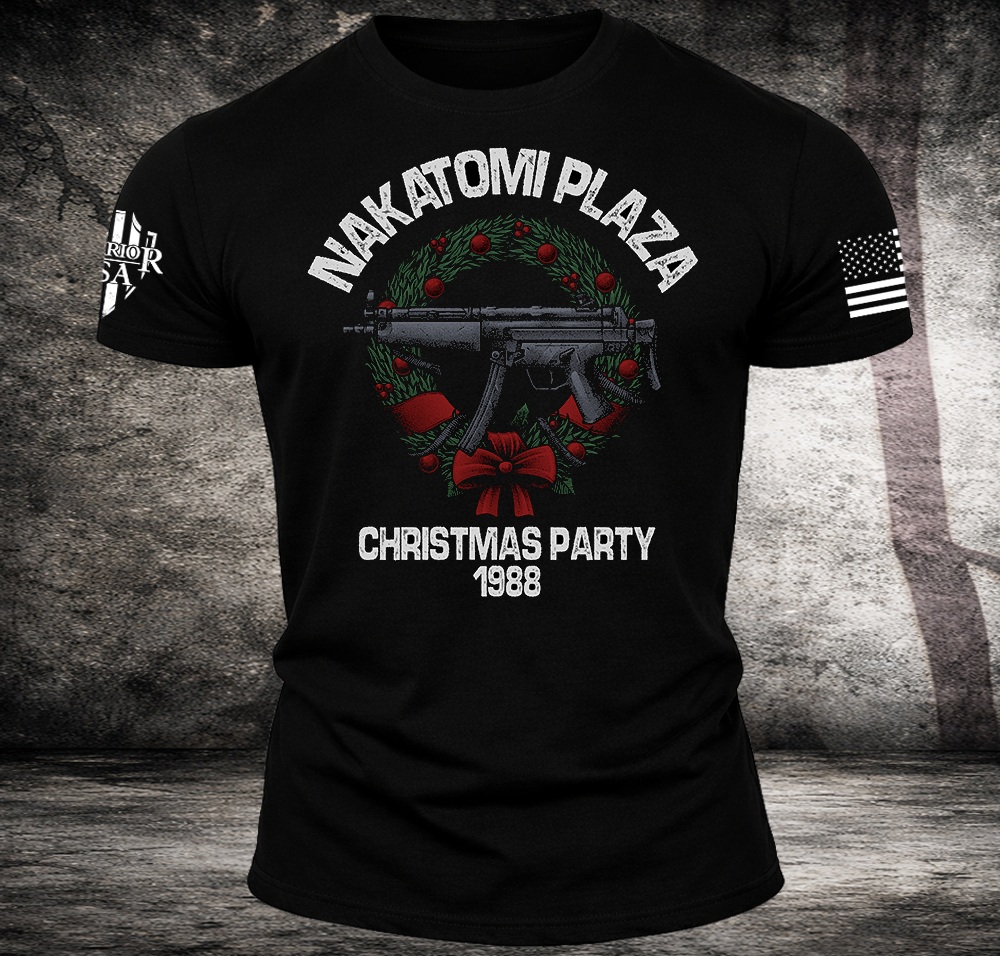 (New Release) Nakatomi Plaza Christmas T-Shirt -Die Hard Edition (Pre Sale) Read Description.