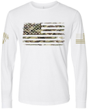 Flag Of Freedom Long Sleeve Shirt-Form Fitting