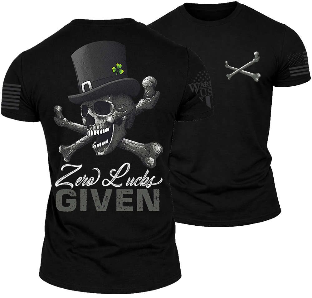 Zero Lucks Given-Bold, Comfortable, and Premium Quality