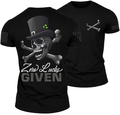 Zero Lucks Given-Bold, Comfortable, and Premium Quality