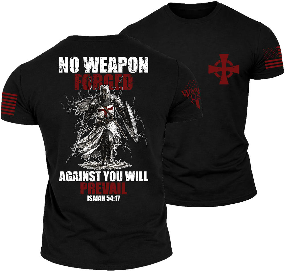 No Weapons Forged , Comfortable, and Premium Quality