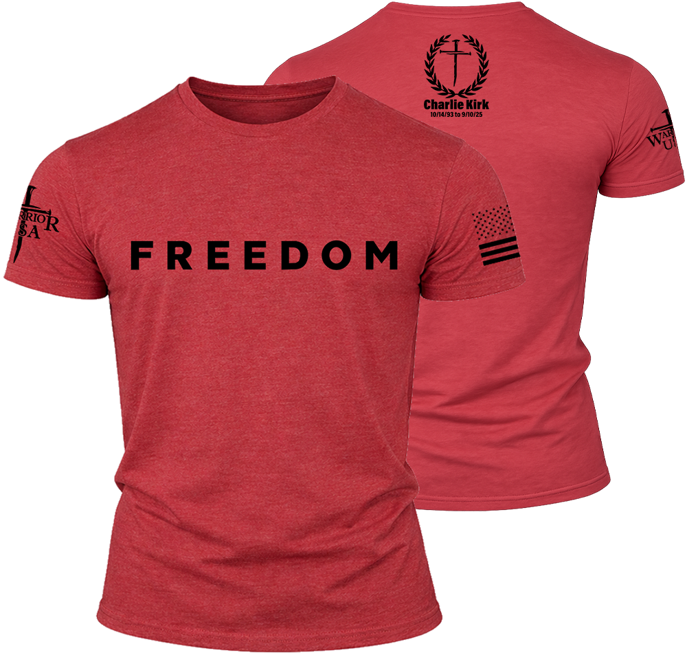(New Release) (RED) Charlie Shirt Memorial Shirt Freedom Design, Comfortable, and Premium Quality