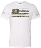 Flag Of Freedom T-Shirt- Soft Comfortable-Form Fitting