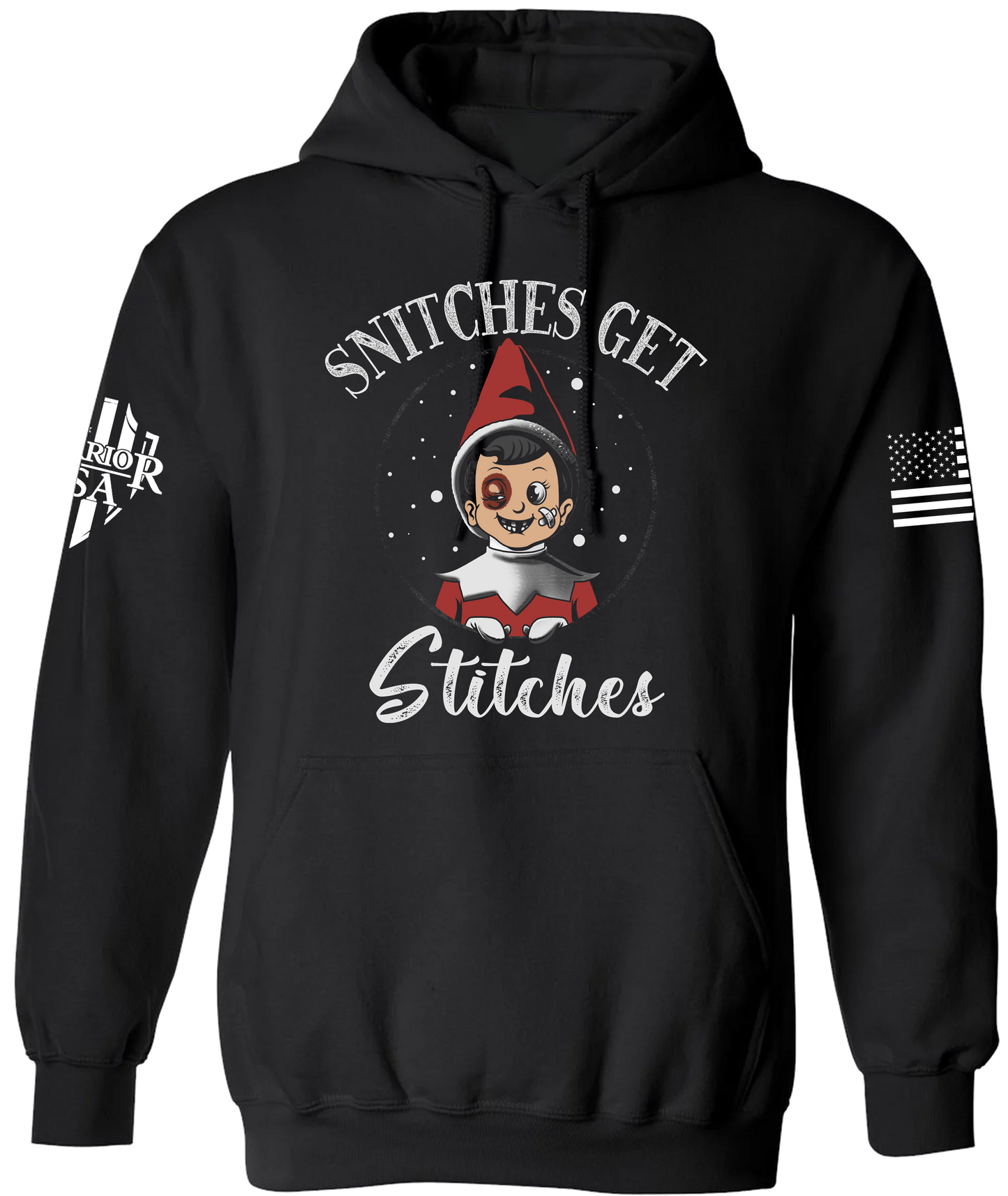 (New Release) Snitches Get Stitches Christmas Hoodie - (Pre Sale) Read Description.
