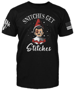 (New Release) Snitches Get Stitches Christmas T-Shirt - (Pre Sale) Read Description.