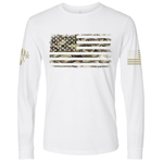 Flag Of Freedom Long Sleeve Shirt-Form Fitting